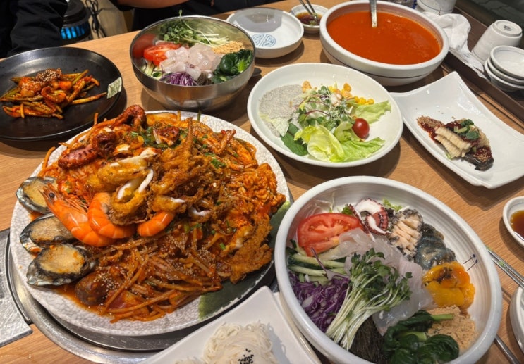  안산 성포동 룸이 있는 해물찜 물회 맛집 식당 어부 안산점