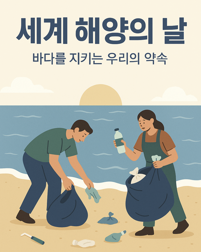  세계 해양의 날, 바다의 소중함을 되새기다