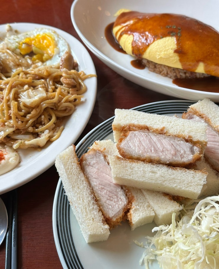 망원 맛집 카페나하 오므라이스 돈까스 일식맛집