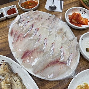 [제주시] 백선횟집 삼도일동 가성비 모둠회 따치회 제주도민맛집