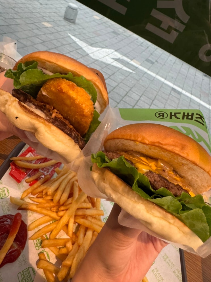  담양 햄버거 맛집 수제치즈버거 추천, 프랭크버거 담양점
