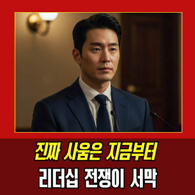  당대표선거 국민의힘 차기 리더는 누구일까