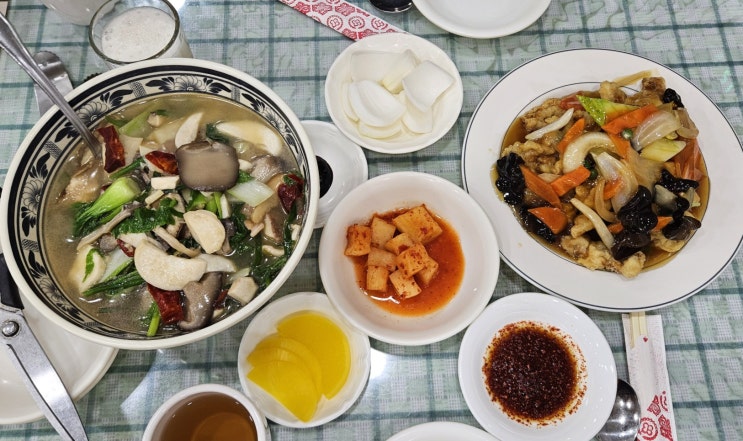 (을지로 맛집) 안동장. 블루리본 중식당 탕수육, 송이짬뽕 솔직후기