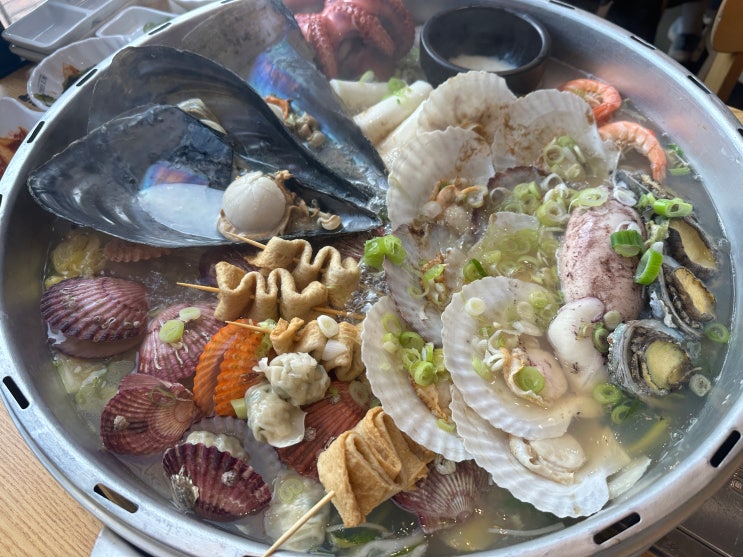 광명맛집 갯벌의 조개 광명밤일마을점 대왕조개전골 맛집으로 인정! 리얼 후기