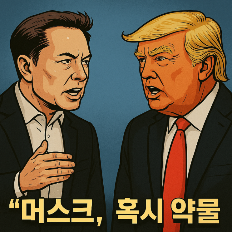 <b>머스크</b>, 혹시 <b>약물</b> 때문? <b>트럼프</b>의 돌발 발언… 두 거물의 파국