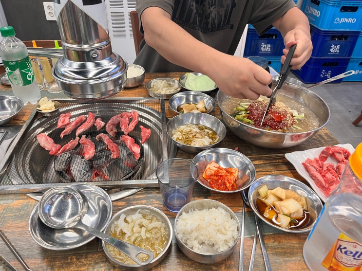  안양역/안양일번가 고기집 가성비 소갈비살 은행나무갈매기 내돈내산