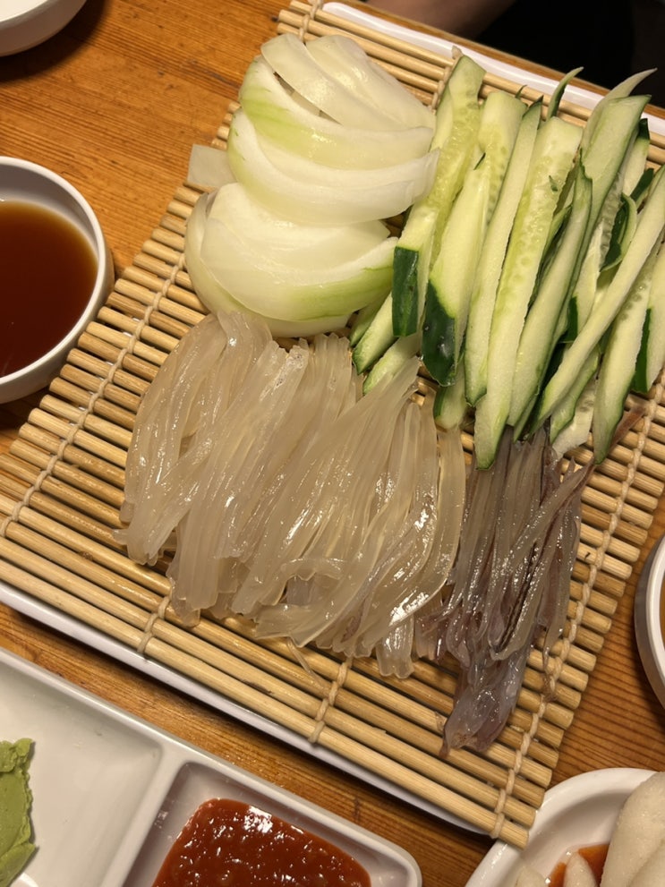  영등포 맛집 오징어마을 가성비있는 금징어회 양푼비빔밥
