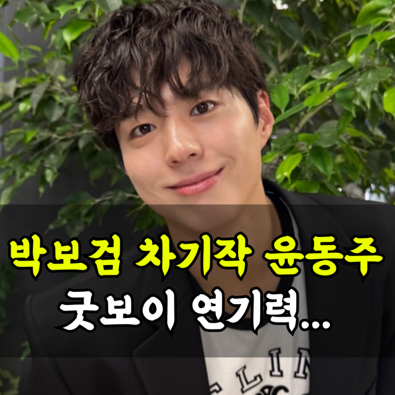 박보검 차기작 윤동주 굿보이 | 연기에 물이 올랐다!