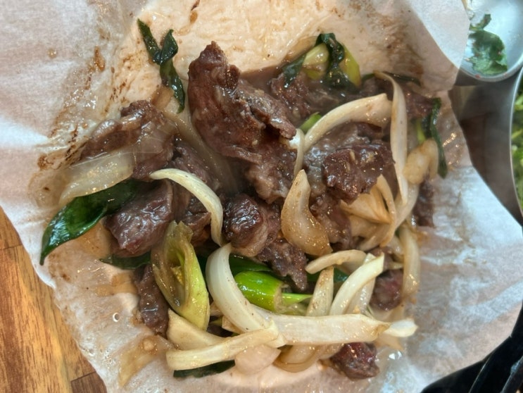  구미 장천식육식당 안창살/한우주물럭 돌판된장찌개 추천 후기