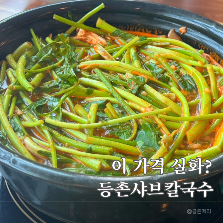  수지구청역 가성비 샤브칼국수 끝판왕