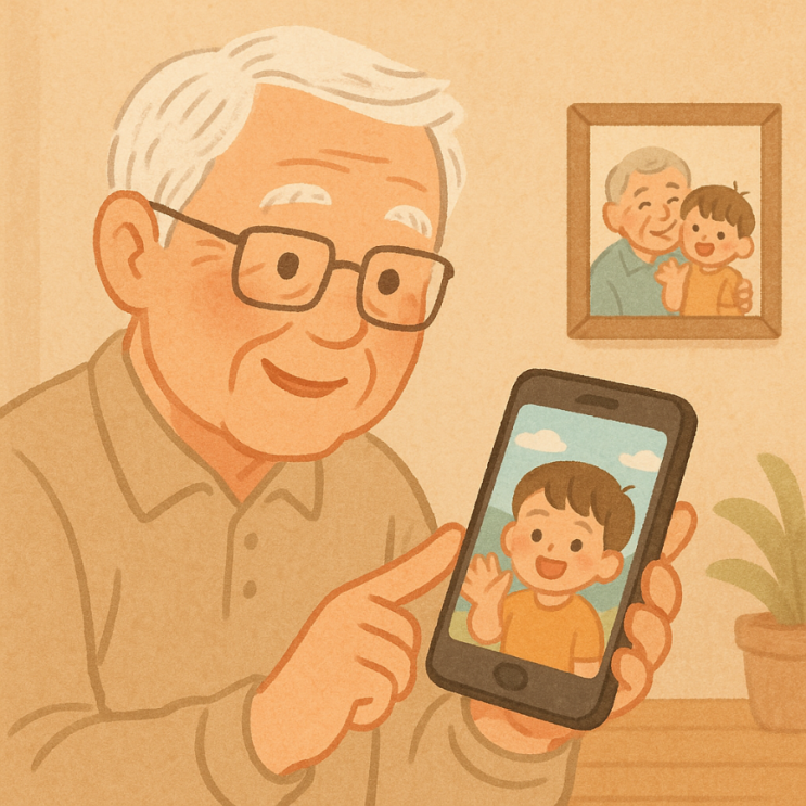  인스타그램은 디지털 미용실 잡지 시니어도 즐기는 감상 피드 킹구리 처음학교