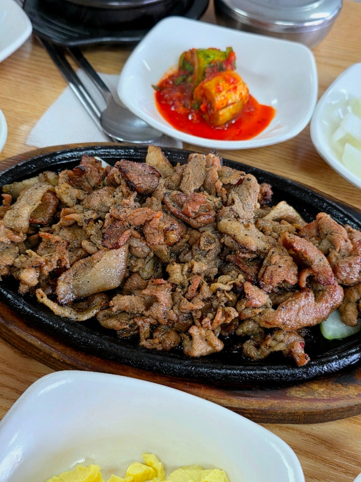  광릉불고기 고모리점 돼지숯불고기 내돈내산 후기