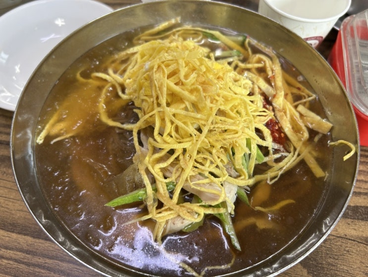  대전 동구 원미면옥(뒷집) | 닭 육수 베이스 냉면 전문점 후기