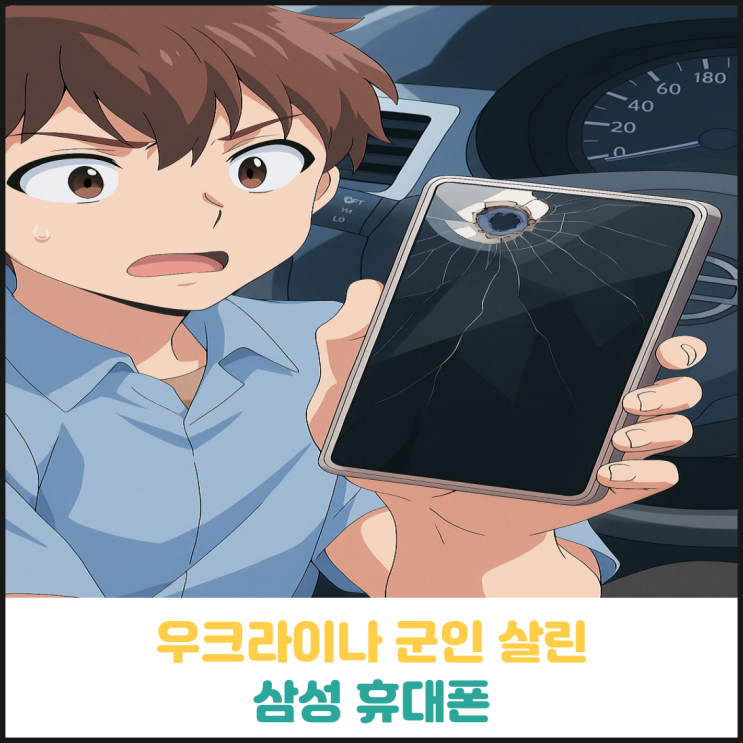 우크라이나 군인 살린 삼성 스마트폰 우크라이나 군인 살린 삼성 스마트폰