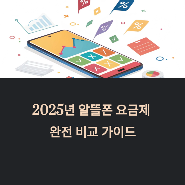  2025년 알뜰폰 요금제 완전 비교 가이드: 가격부터 데이터 혜택까지