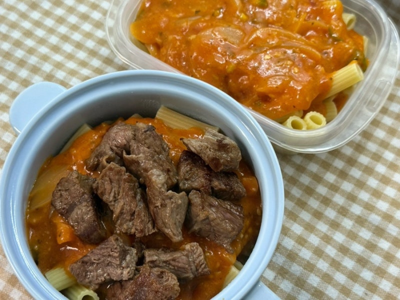 폰타나 롬바르디아 생크림&갈릭 로제 파스타소스 간단 밀프랩