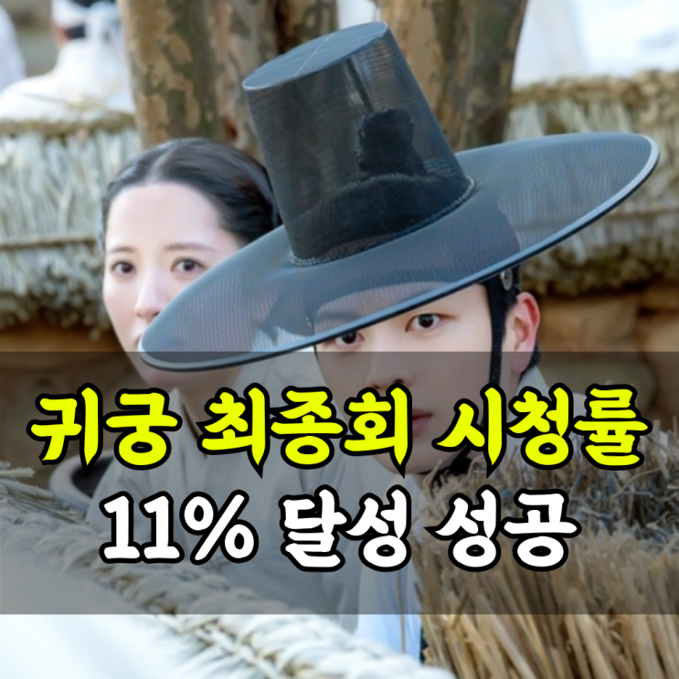 <b>귀궁</b> 최종회 시청률 11% | 89개국 1위 세계적 대흥행