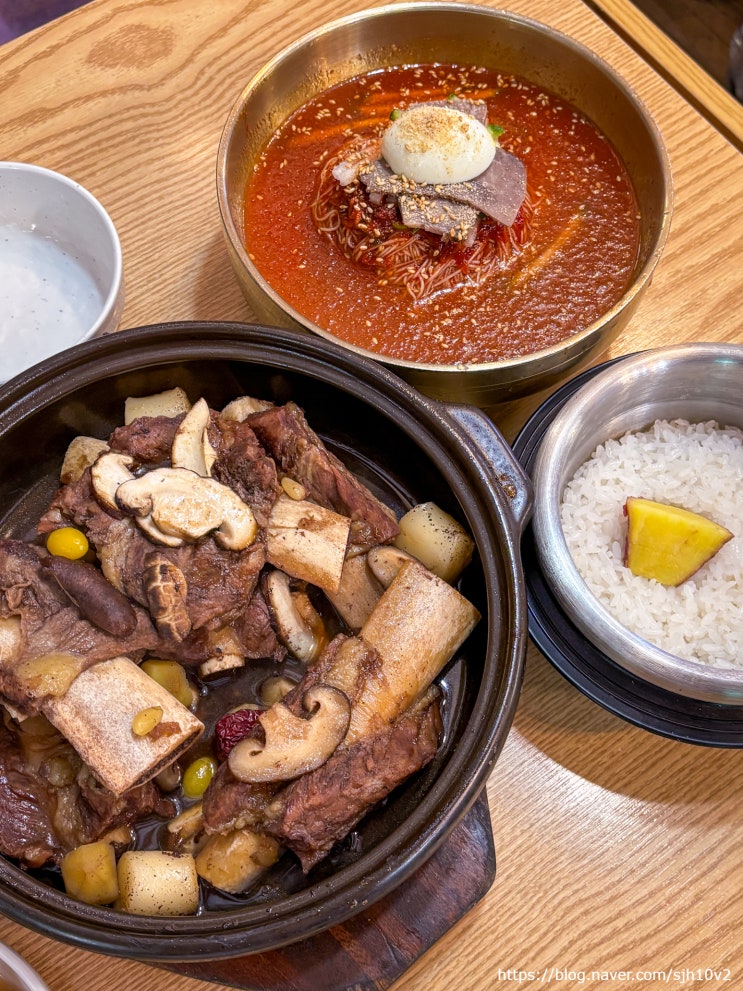  마포 갈비찜 공덕역 냉면 함흥냉면 전문점 줄서는 식당 아소정