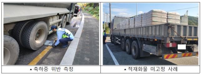 도로 파손 막는다… 적재 위반 차량 대대적 단속 [한국철도일보]