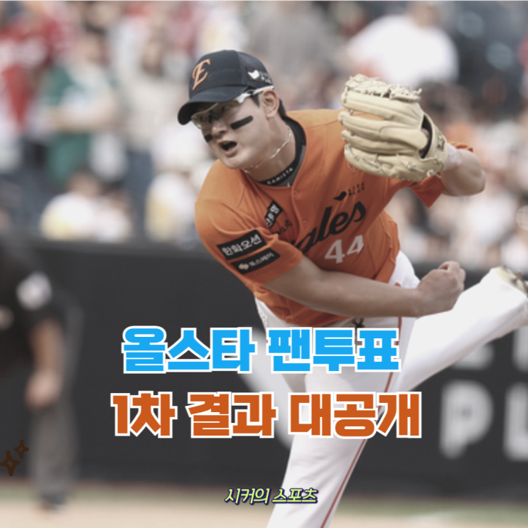 <b>올스타</b> 1차 중간결과 <b>김서현</b> 윤동희 <b>최다 득표</b>, 팀별 경쟁 양상은?