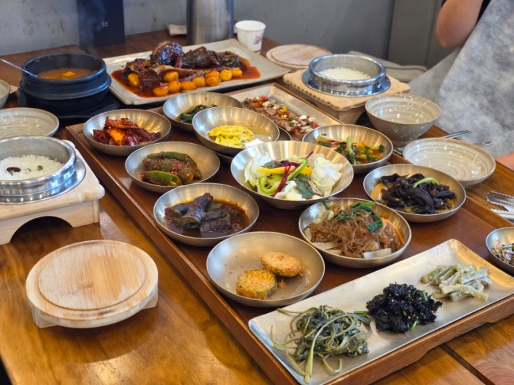  안산상견례 장소 추천 들밥차반 안산선부점 깔끔한 한정식 맛집