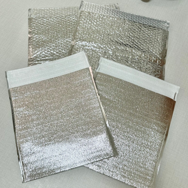 일회용 보냉백, 은박 보냉팩 버리기, 재활용될까?