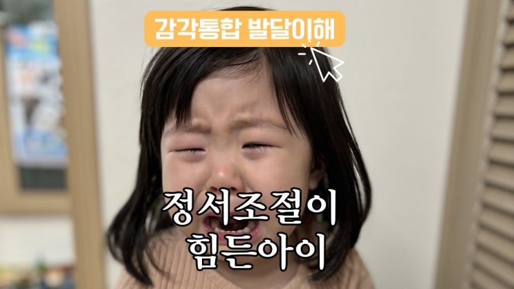  정서조절 힘든 아이, 감각통합 치료로 달라질 수 있을까?