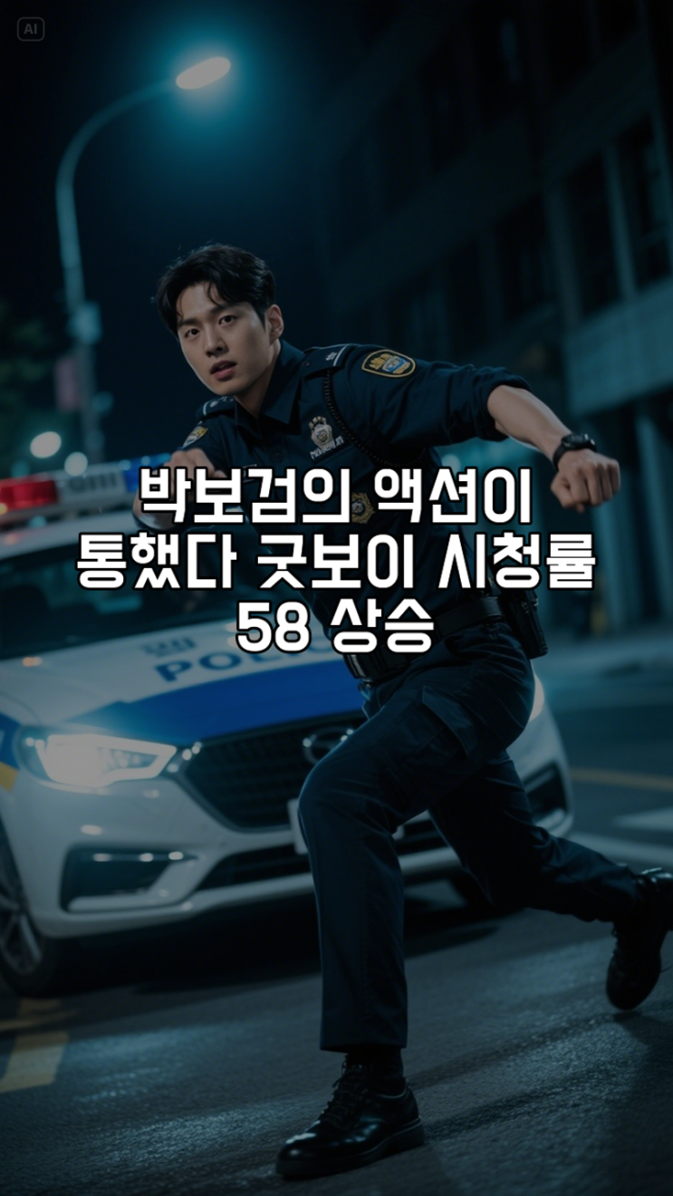 박보검의 액션이 통했다! <b>굿보이</b> <b>시청률</b> 5.8% 상승