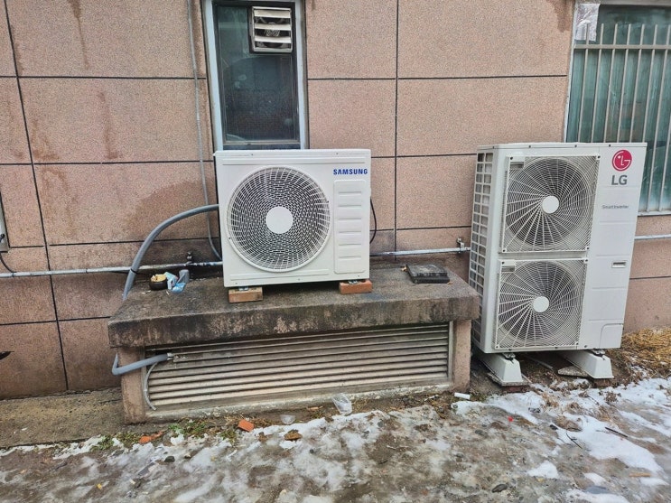  [천안에어컨설치] 친절하고 전문적으로 카페 에어컨 설치 완료!