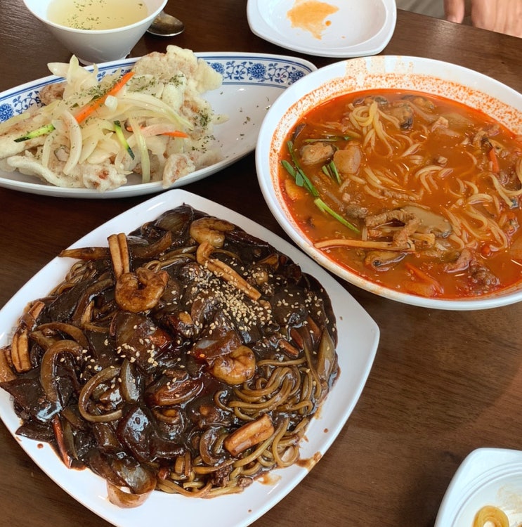  군산 내흥동 짬뽕관/해물쟁반짜장 찹쌀탕수육 짬뽕 중식 맛집