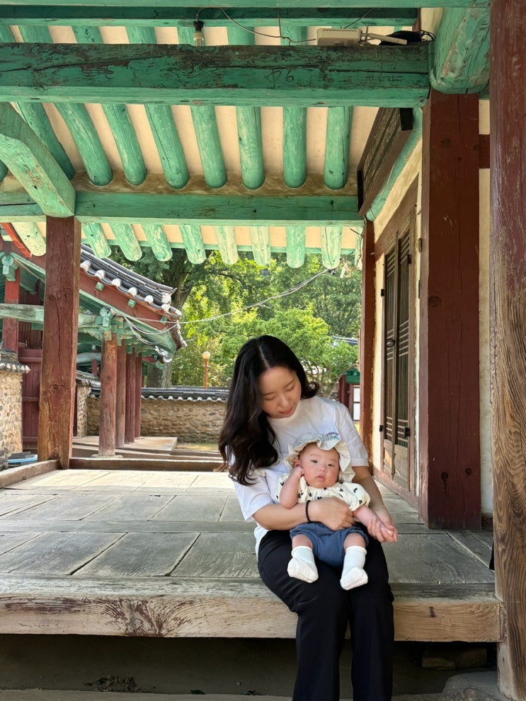 이쥬 일상기록@ 2025년 5월 두번째 (여름 향교, 니지모리스튜디오, 산후 우울증, 아기 백일, 배냇머리 밀기)