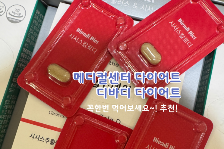  전문의가 만든 메디컬센터 다이어트, 디바디 데이&나이트 솔루션 리뷰!