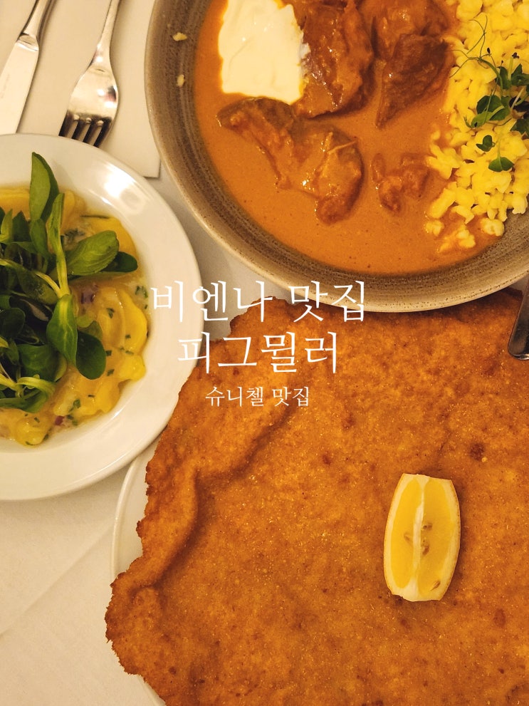  오스트리아 비엔나 맛집 피그뮐러 슈니첼 감자 샐러드 후기
