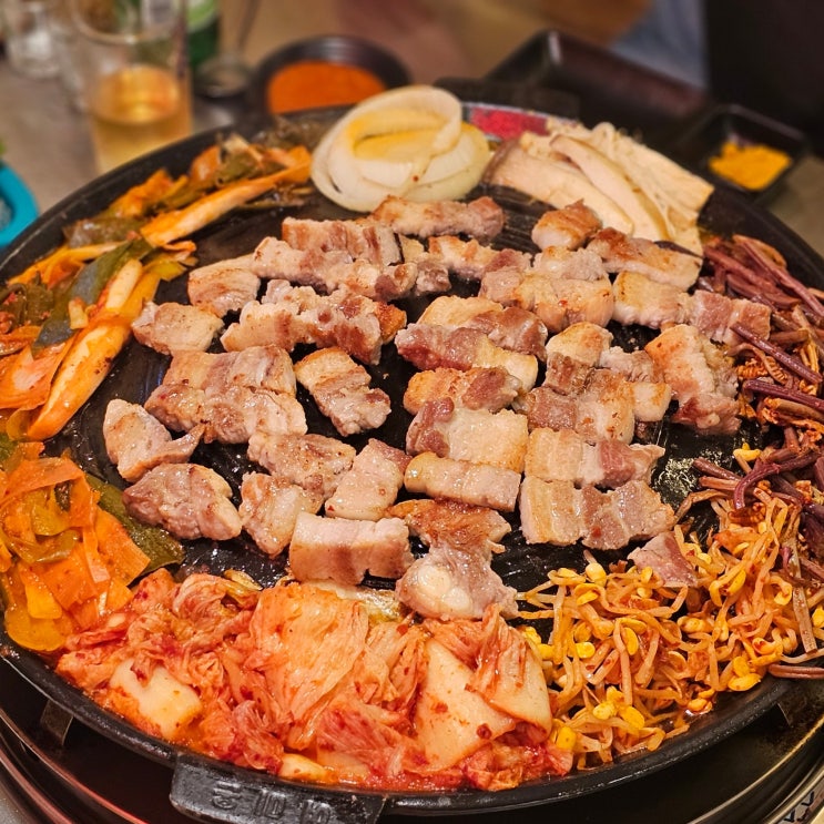  자양동 맛집 상구네 솥뚜껑 삼겹살