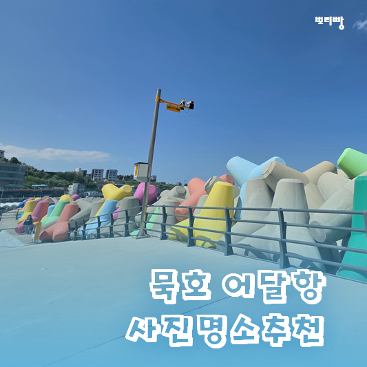  묵호사진명소 무지개빛테트라포드가 매력적인 어달항