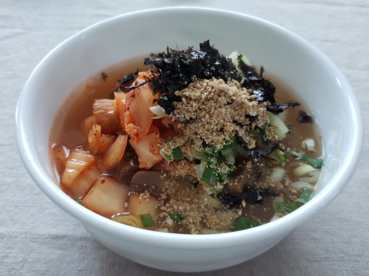  한 그릇 요리, 여름과 도토리묵밥