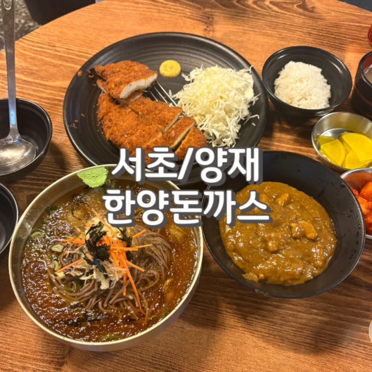  (내돈내산) 양재천맛집 양재돈까스맛집 한양돈까스 3일연속방문후기 feat. 주차 및 웨이팅 정보