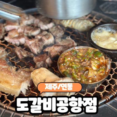  [제주/연동] 제주연동맛집 숙성흑돼지 "도갈비 공항점" 솔직후기