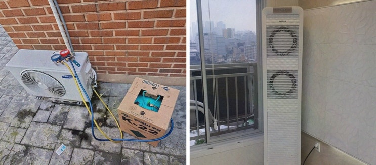  에어컨가스충전으로 시원함이 극대화되는 에어컨가스출장!