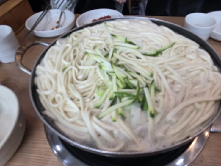  양주 고암동 맛집 밀밭 칼국수 2호점 점심 식사후기
