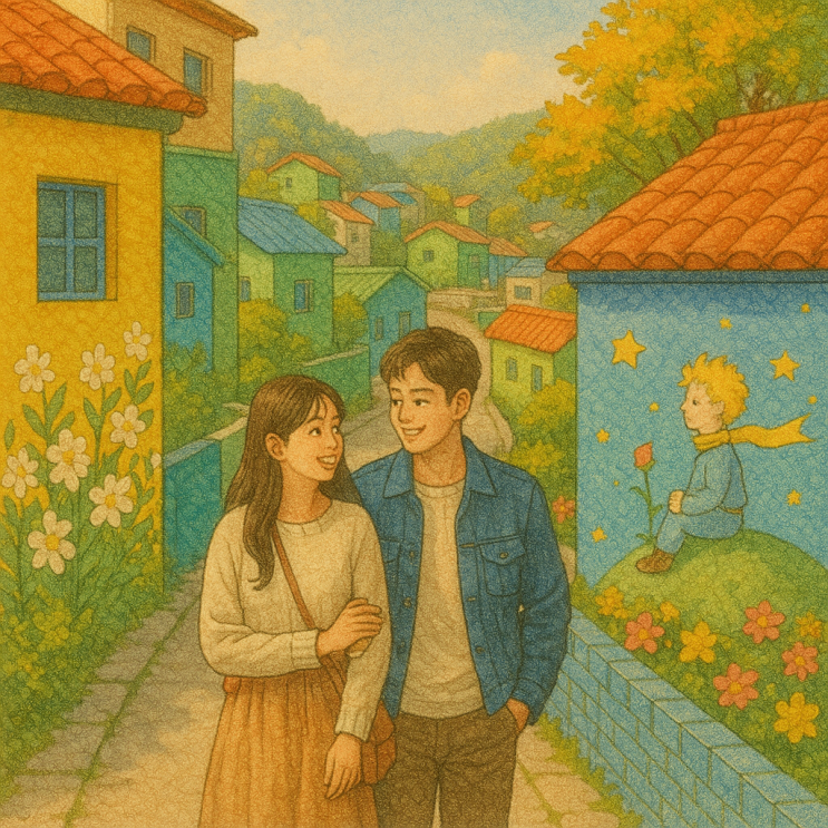  소개팅 상대와 대전 대동벽화마을 여행하기 ㅣ 여행지에서 특별한 만남 Tour.com