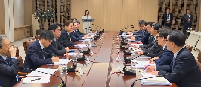 이 대통령 '경기 회복과 소비 진작 차원서 속도감 있게 추경 편성'