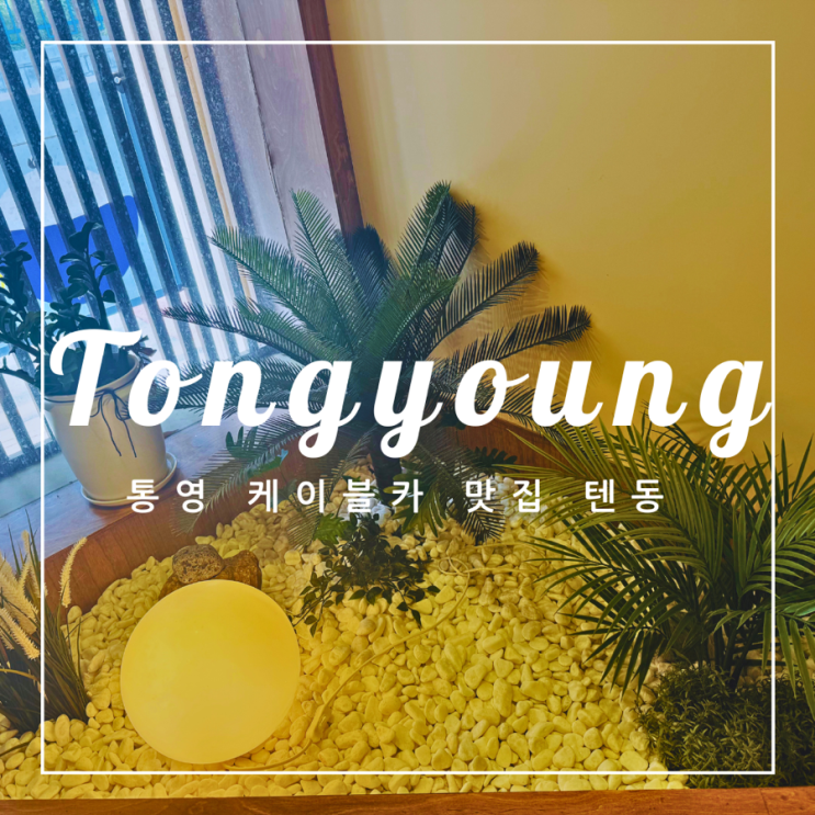  ️ 통영 케이블카 맛집 | 코카모메 통영점