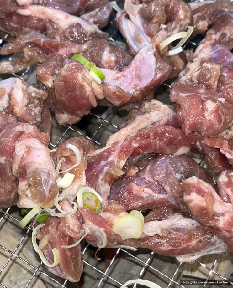  외대 근처 맛집 고기굽는방앗간 경희대점 갈매기살 물냉면