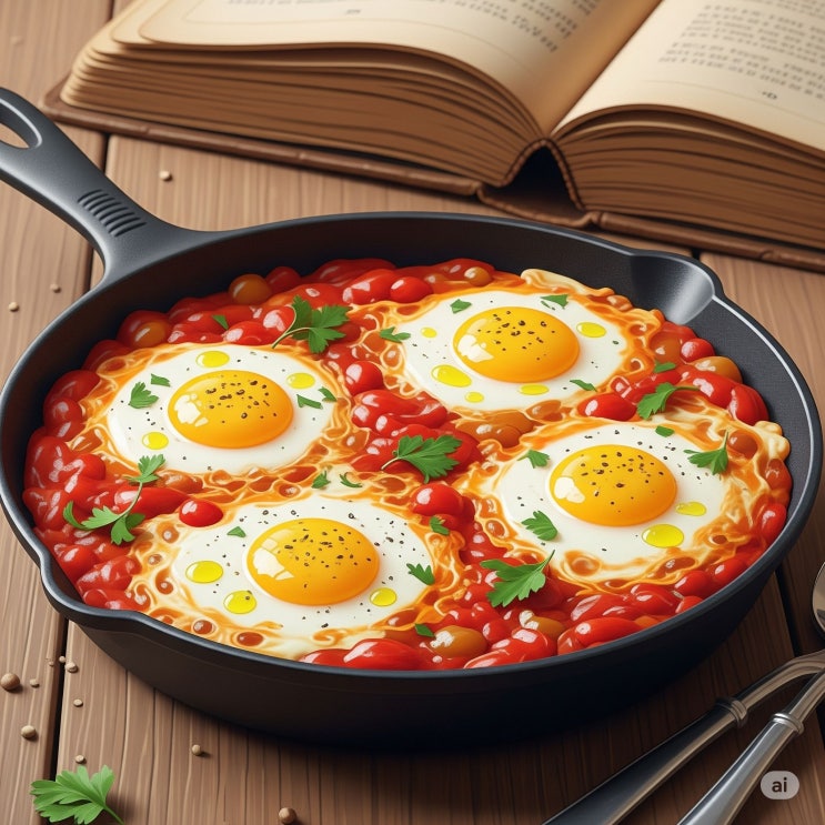  지중해의 햇살을 담은 한 끼, 샥슈카 _ 맛과 역사, 초간단 레시피까지