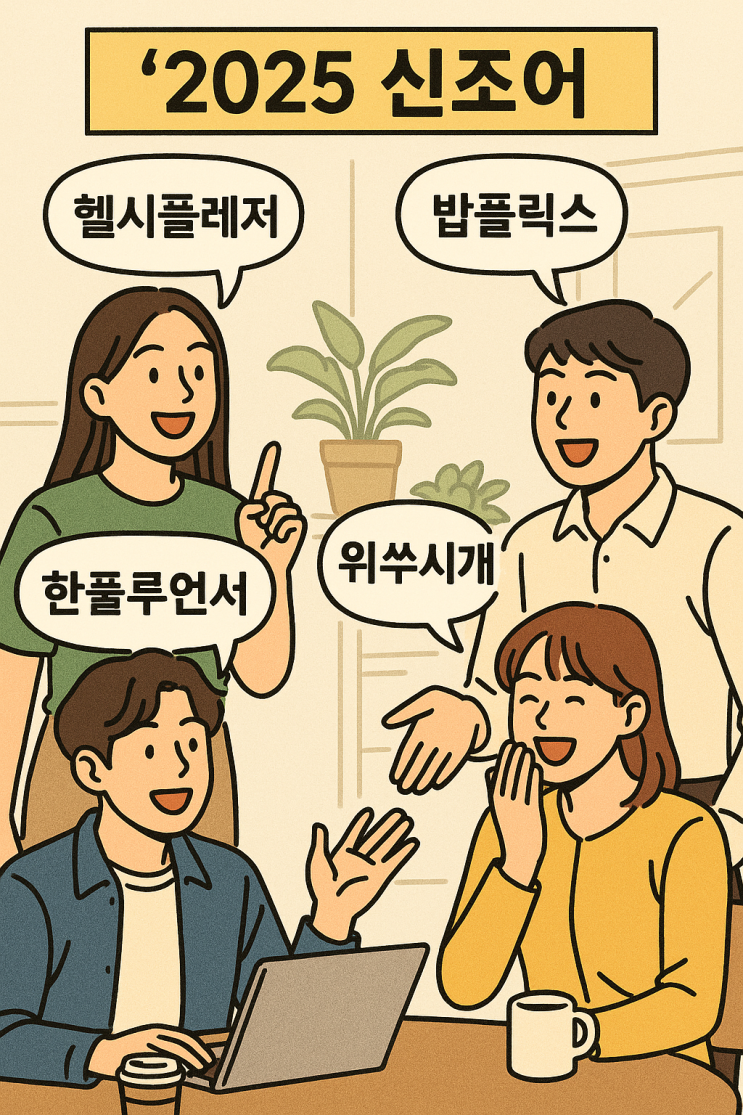  2025년, 내가 느끼는 요즘 세대의 말투와 유행어 – 공감과 불편함 사이