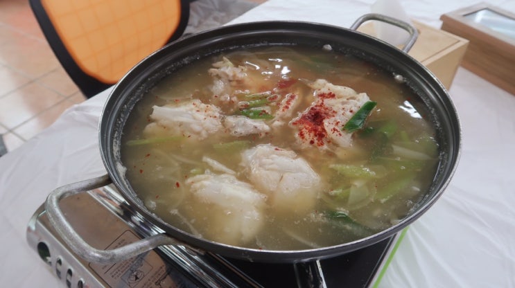 강릉 정동진, 동춘 해물마을(곰치국, 생선구이)