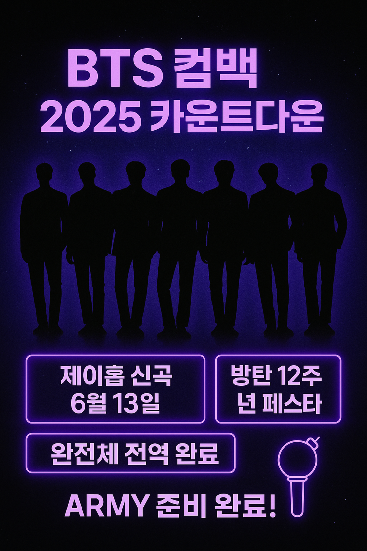 BTS <b>컴백</b> 2025 <b>완전체</b> 시동, <b>제이홉</b> 신곡으로 팬심 폭발