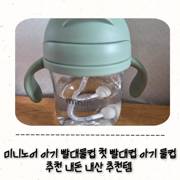 미니 노어 아기 빨대 컵 추천 첫 빨대 컵  내 돈 내산 빨대컵
