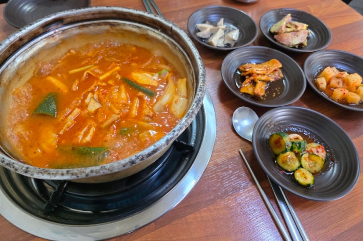  가성비있게 해장 가능한 24시간 영업 상남동 다정콩나물국밥